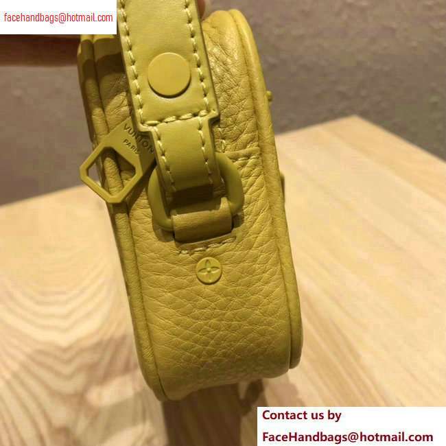 Louis Vuitton Taurillon Monogram Pochette Volga Pouch Bag M53554 yellow 2020 - Click Image to Close