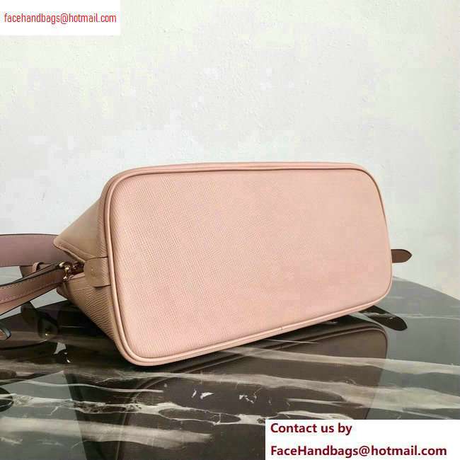Prada Saffiano Leather Matinee Small Handbag 1BA251 Nude 2020