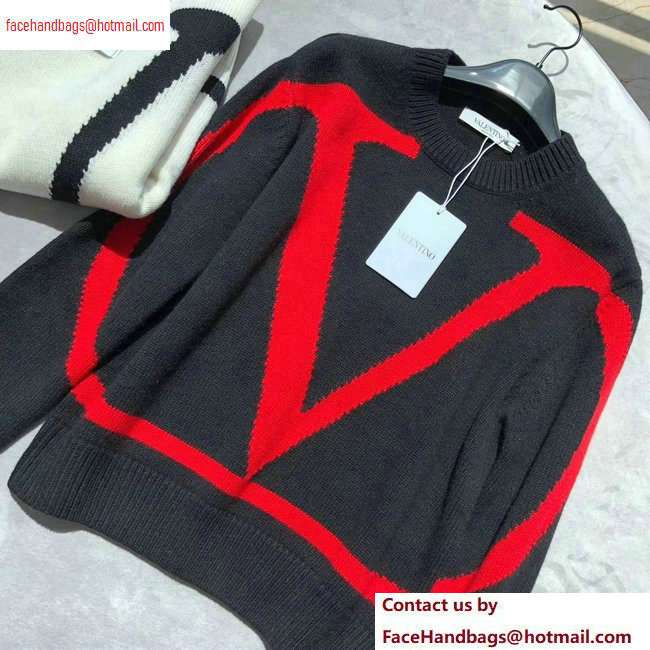 Valentino City Print Shirt Black/Red 2020 - Click Image to Close