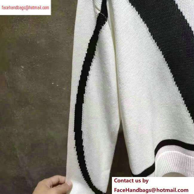 Valentino VLOGO Print Sweater White 2020