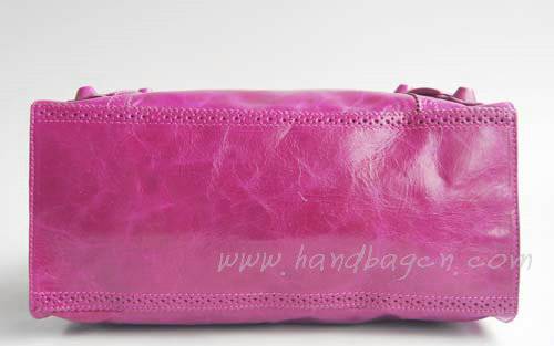Balenciaga 218384 Violet Arena Giant Covered Folder Leather Bag - Click Image to Close