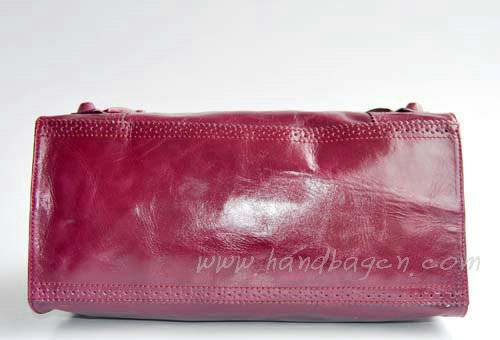 Balenciaga 218384 Purple Arena Giant Covered Folder Leather Bag - Click Image to Close