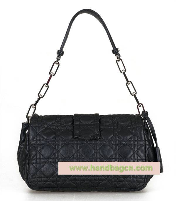 Christian Dior Lambskin Shoulder Bag_2802bk