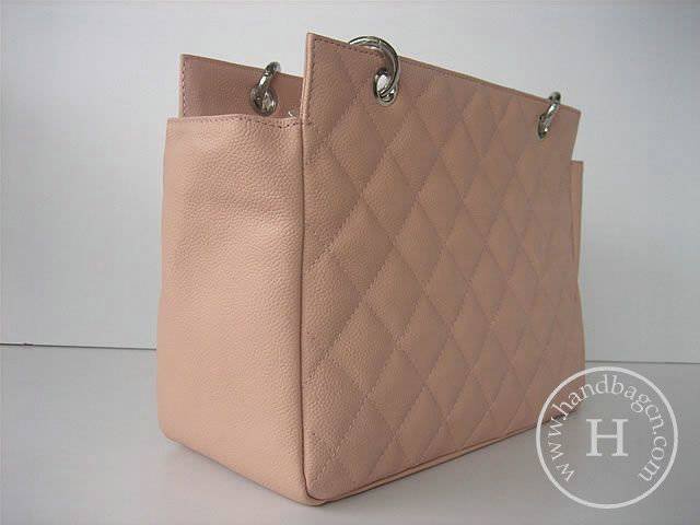 Chanel 35225 Replica Handbag Pink Cowhide Leather With Gold Hardware
