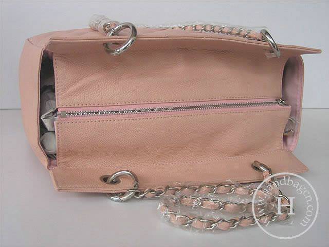 Chanel 35225 Replica Handbag Pink Cowhide Leather With Gold Hardware - Click Image to Close