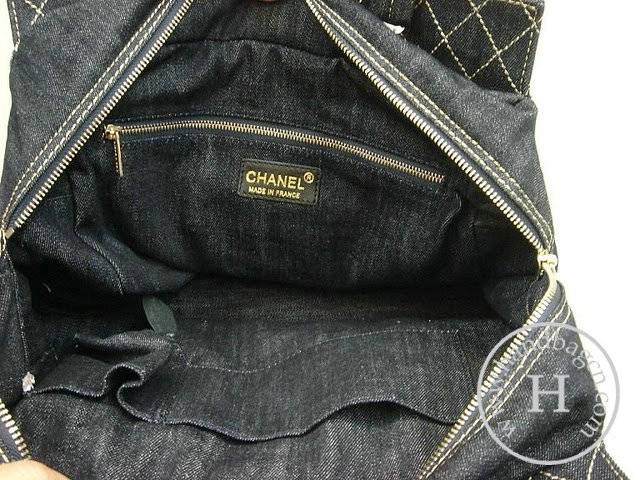 Chanel 35832 denim shopper replica handbag - Click Image to Close