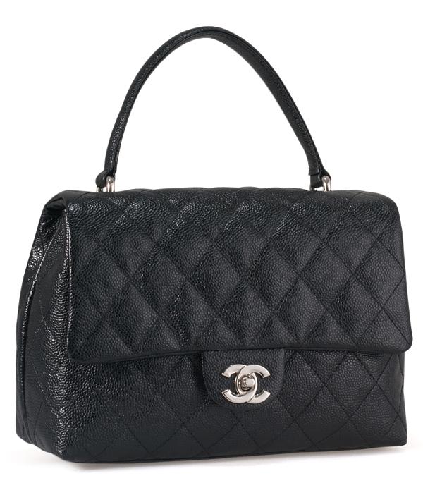 Chanel 35937 Mini Top Handle Flap Bag