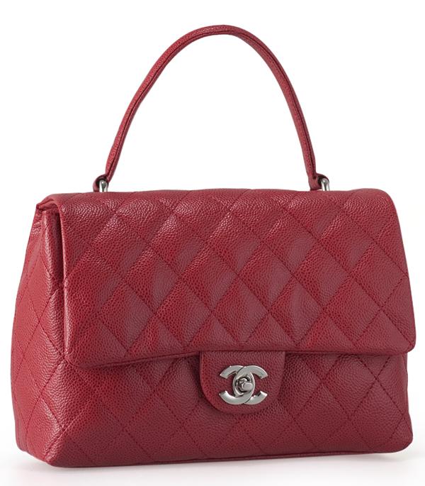 Chanel 35937 Mini Top Handle Flap Bag - Click Image to Close