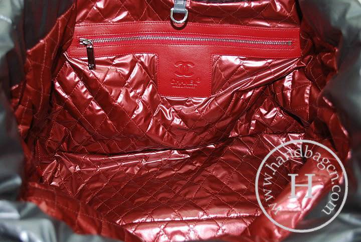 Chanel 36032 Grey Nylon Coco Cocoon Reversible Knockoff Handbag