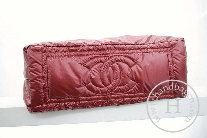 Chanel 36032 Red Nylon Coco Cocoon Reversible Knockoff Handbag