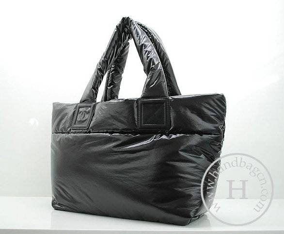 Chanel 36033 Black Nylon Coco Cocoon Reversible Knockoff Handbag