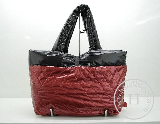 Chanel 36033 Black Nylon Coco Cocoon Reversible Knockoff Handbag