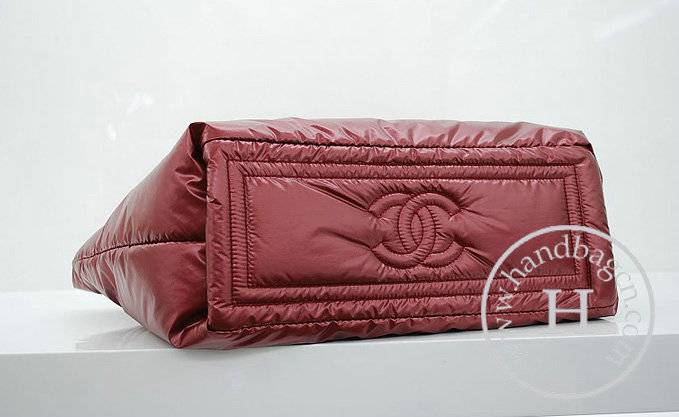 Chanel 36033 Red Nylon Coco Cocoon Reversible Knockoff Handbag