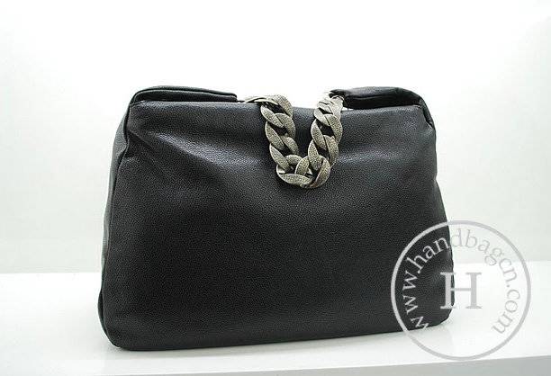 Chanel 36034 Black Caviar Leather Knockoff Bag