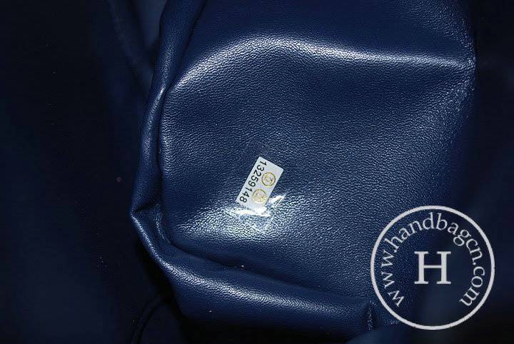 Chanel 36070 Designer Handbag Blue Original Caviar Leather With Gold Hardware - Click Image to Close