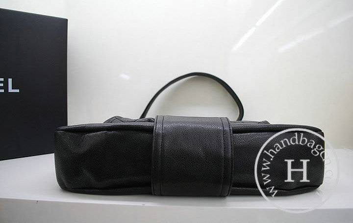 Chanel 36081 Designer Handbag Black Original Caviar Leather