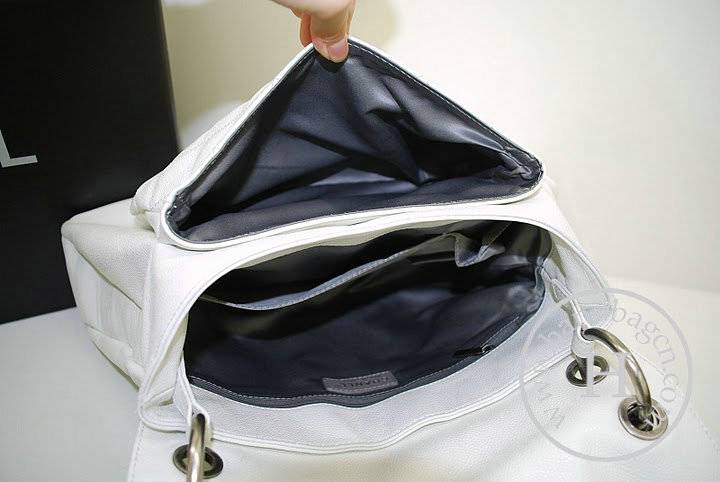 Chanel 36081 Designer Handbag White Original Caviar Leather