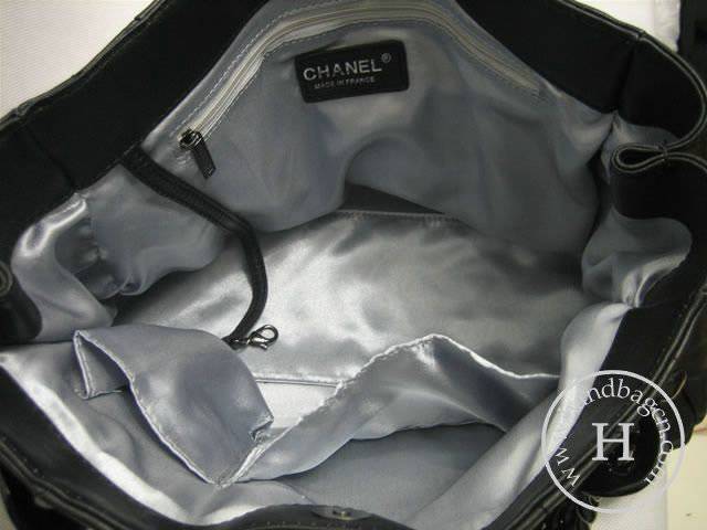 Chanel 36610 Black Lambskin Leather Replica Handbag