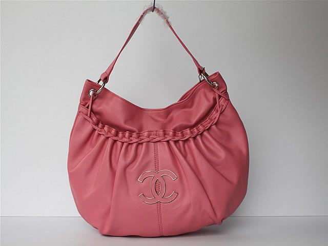 Chanel 45930 replica handbag Classic Pink lambskin leather with Silver hardware