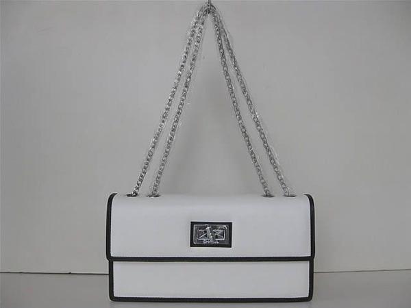 Chanel 46260 Replica Handbag Coffee Lambskin Leather With Silver Hardware