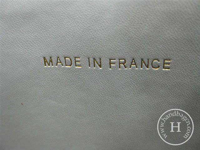 Chanel 46586 replica handbag Classic grey lambskin leather with Gold hardware