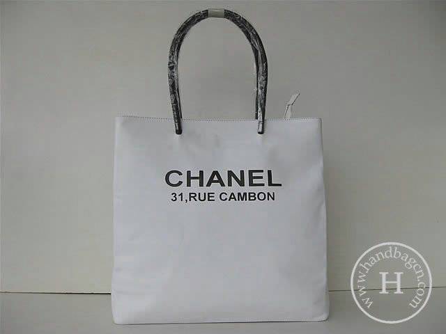 Chanel 46881 replica handbag Classic black calf leather