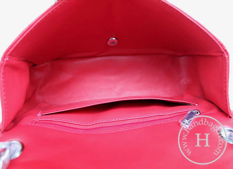 Chanel 48183 Replica Handbag Green Lambskin Leather With Silver Hardware