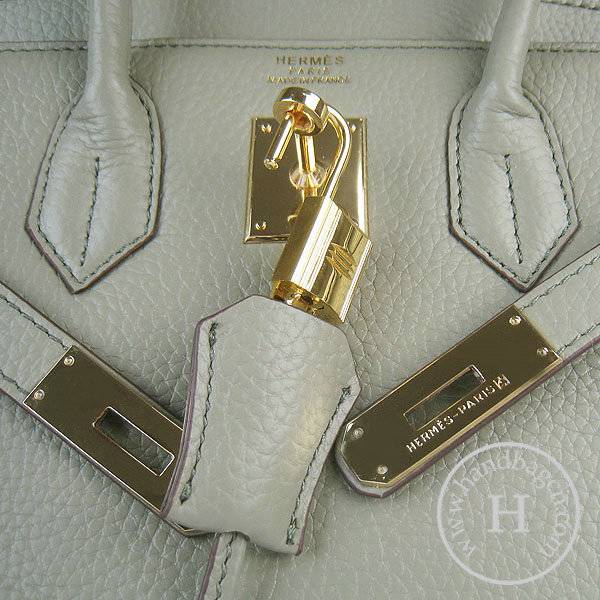 Hermes Birkin 30cm 6088 Dark Gray Calfskin Leather With Gold Hardware