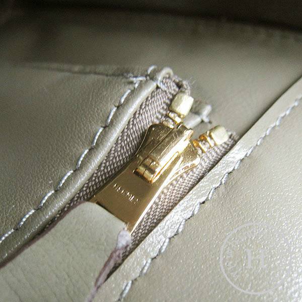 Hermes Birkin 30cm 6088 Khaki Ostrich Leather With Gold Hardware