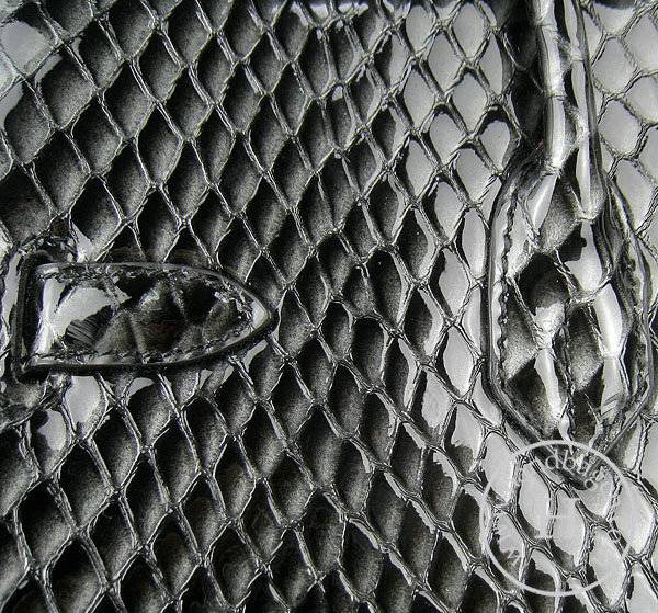 Hermes Birkin 35cm 6089 Black Fish Leather With Silver Hardware