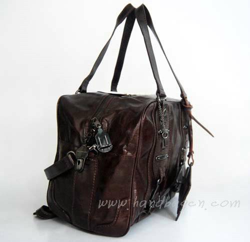 Balenciaga 7746 Cream Oil Leather Medium Bag