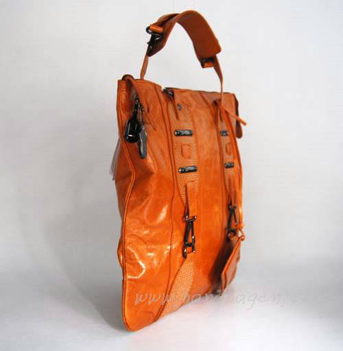 Balenciaga 7747 Tan Oil Leather Medium Bag - Click Image to Close