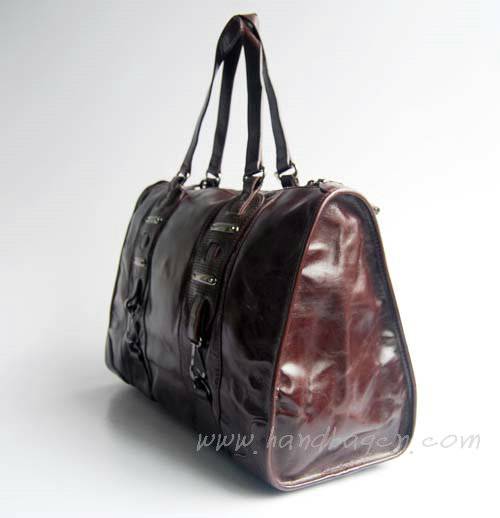 Balenciaga 7749 Dark cream Oil Leather Medium Bag