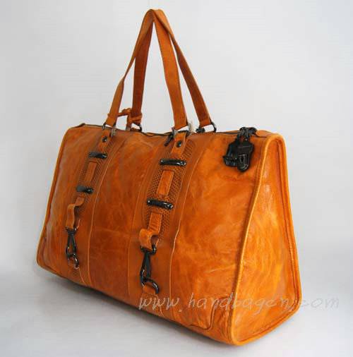 Balenciaga 7749 Tan Oil Leather Medium Bag - Click Image to Close