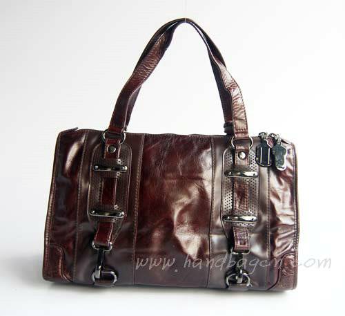 Balenciaga 8386 Dark cream Oil Leather Medium Bag