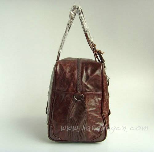 Balenciaga 8390 Dark cream Oil Leather Medium Bag