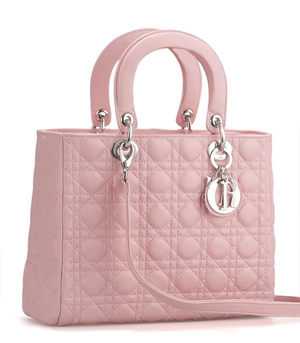 Christian Dior 9928 Quilted Lambskin Small Tote Bag