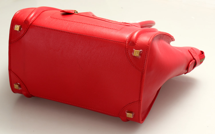 Celine Luggage Mini 30cm Boston Bag 3308 Red