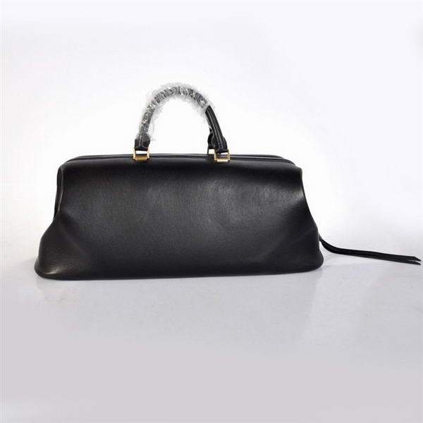 Celine Original Leather Tote Bag - 348 Black - Click Image to Close
