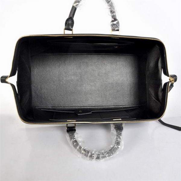 Celine Original Leather Tote Bag - 348 Black
