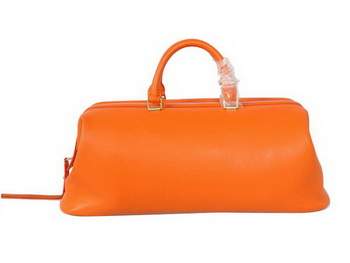 Celine Original Leather Tote Bag - 348 Orange - Click Image to Close