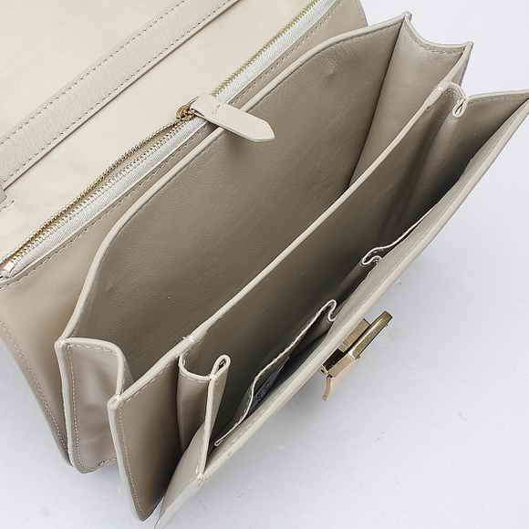 Celine Classic Box Small Flap Bag 80077 Light Apricot
