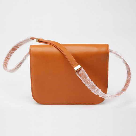 Celine Classic Box Small Flap Bag 80077L Orange
