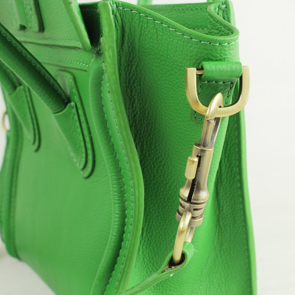 Celine Luggage Bag Nano 20cm  - 98168 Green