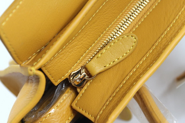 Celine Luggage Bag Nano 20cm - 98168 Yellow - Click Image to Close