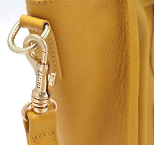 Celine Luggage Bag Nano 20cm  - 98168 Yellow