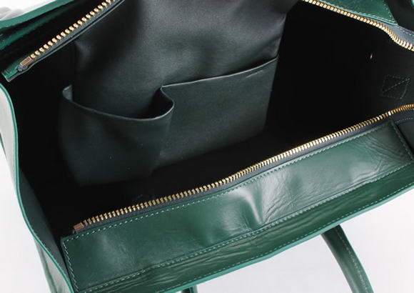 Celine Luggage Mini 30cm Boston Bag 98169 ATROVIRENS Napa Leather