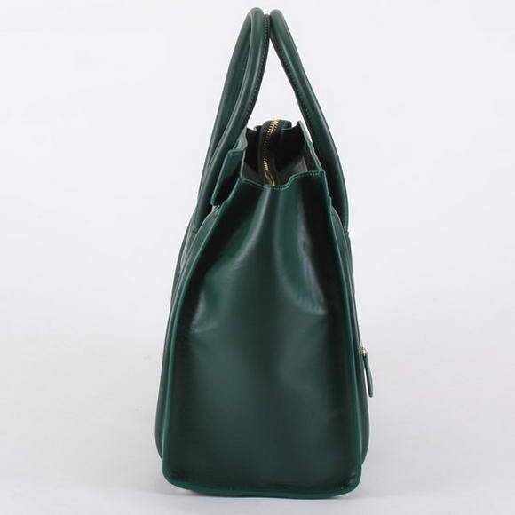Celine Luggage Mini 30cm Boston Bag 98169 ATROVIRENS Napa Leather - Click Image to Close