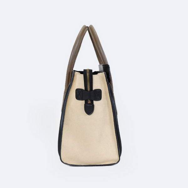 Celine Luggage Mini 33cm Tote Leather Bag - 98170 Black Suede - Click Image to Close