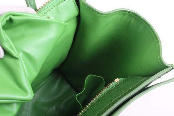 Celine Luggage Mini 26cm Boston Bag - 98167 Green - Click Image to Close